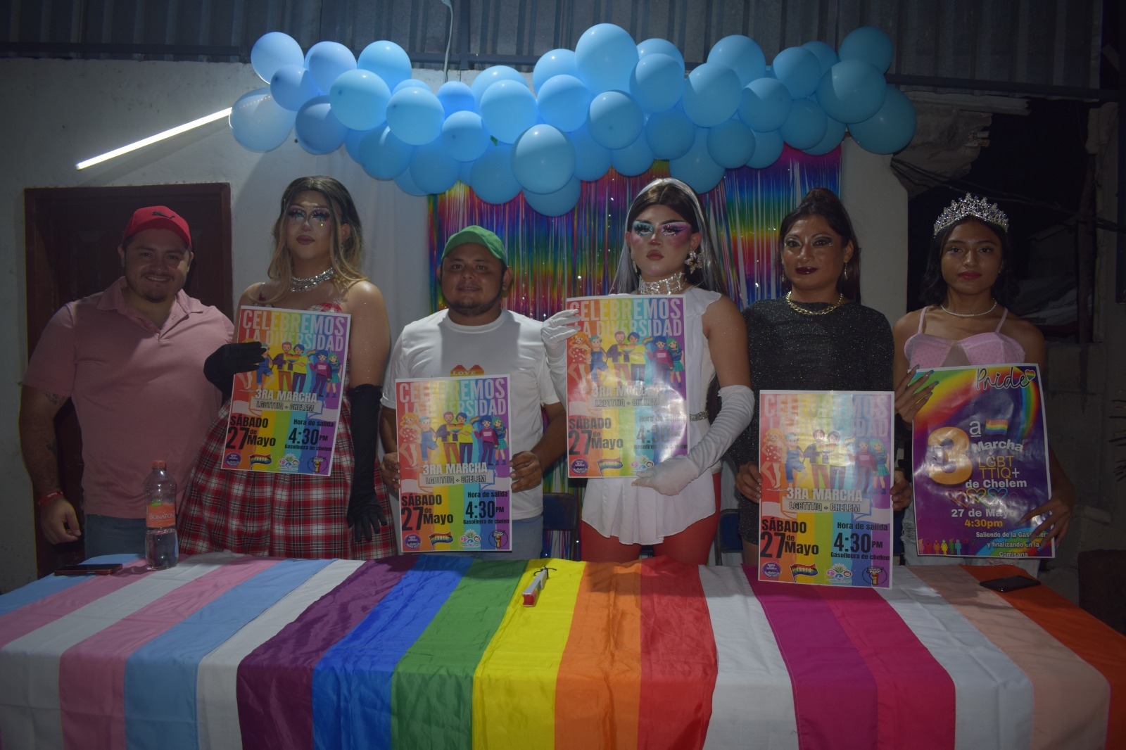 Chelem se une a las marchas del Orgullo LGBT de Yucatán