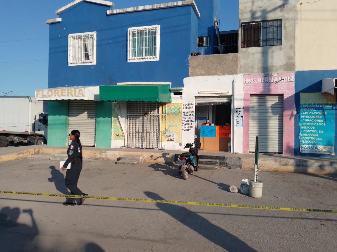 Asesinan al dueño de un taller de celulares en la Región 259 de Cancún