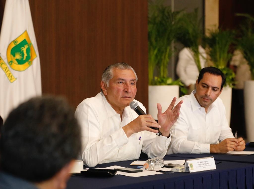 El Secretario de Gobernación estuvo en Yucatán el pasado 16 de mayo