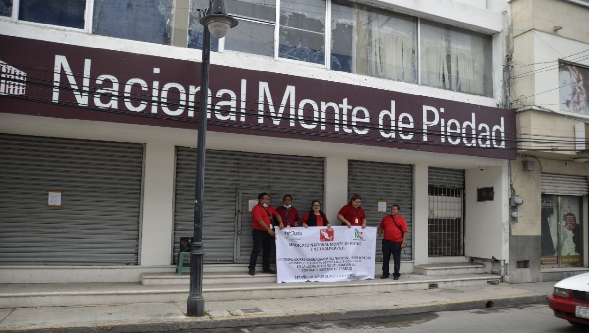 Monte de Piedad justifica despidos en Ciudad del Carmen con crisis financiera falsa: Sindicato