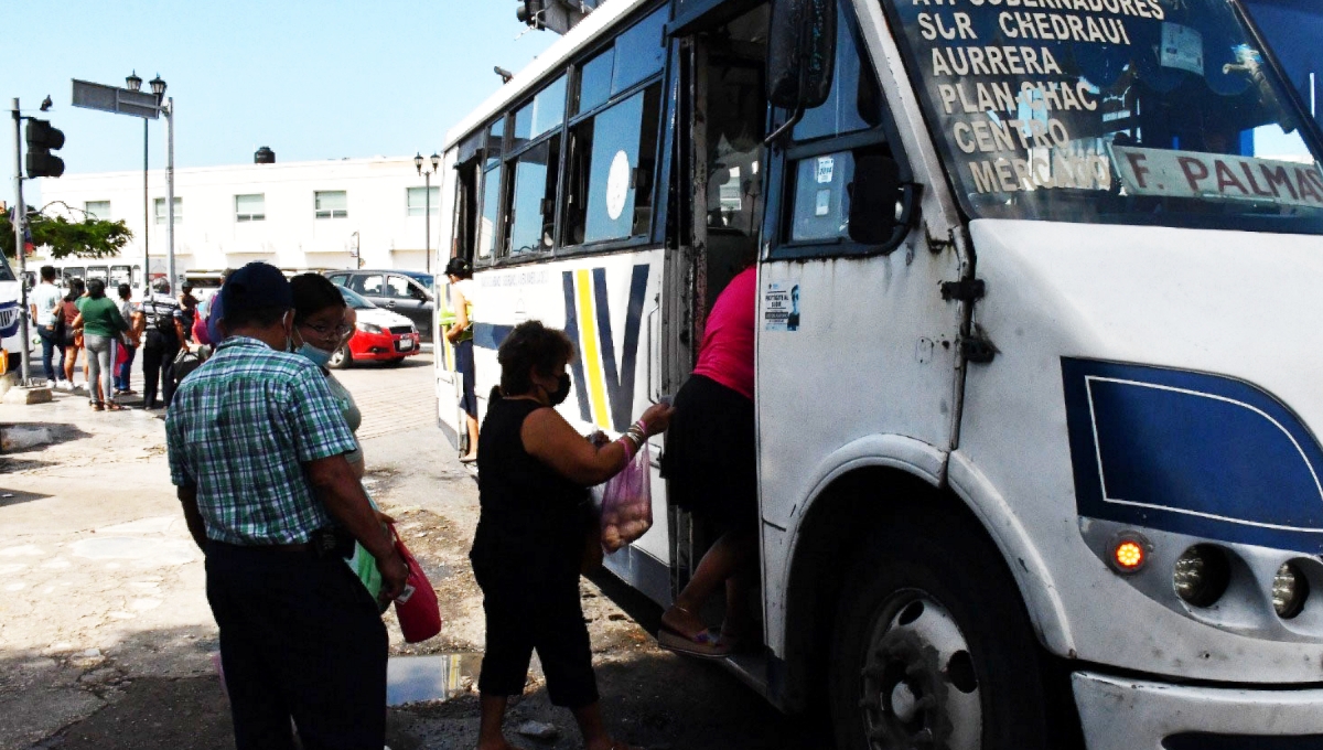 Transportistas de Campeche condicionan la renovación de los camiones