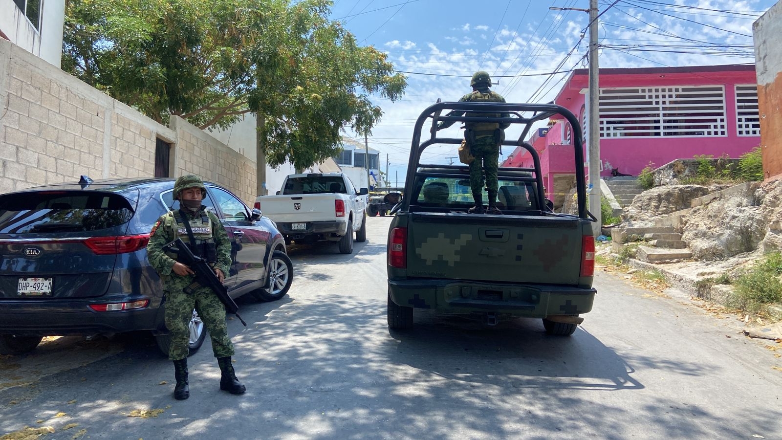 Se desconoce quién arrojó la granada en calles de Campeche