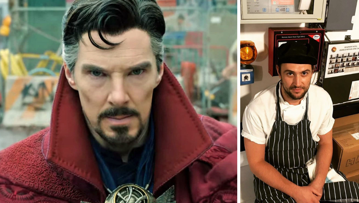 Chef ataca con un cuchillo a Benedict Cumberbatch, actor de Dr. Strange
