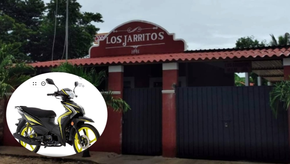 La moto fue robada en un local cerca del Palacio Municipal