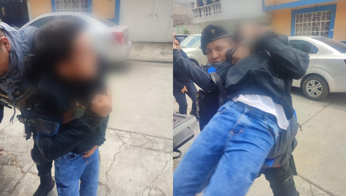 El estudiante fue detenido por disparar dentro de su escuela en Edomex