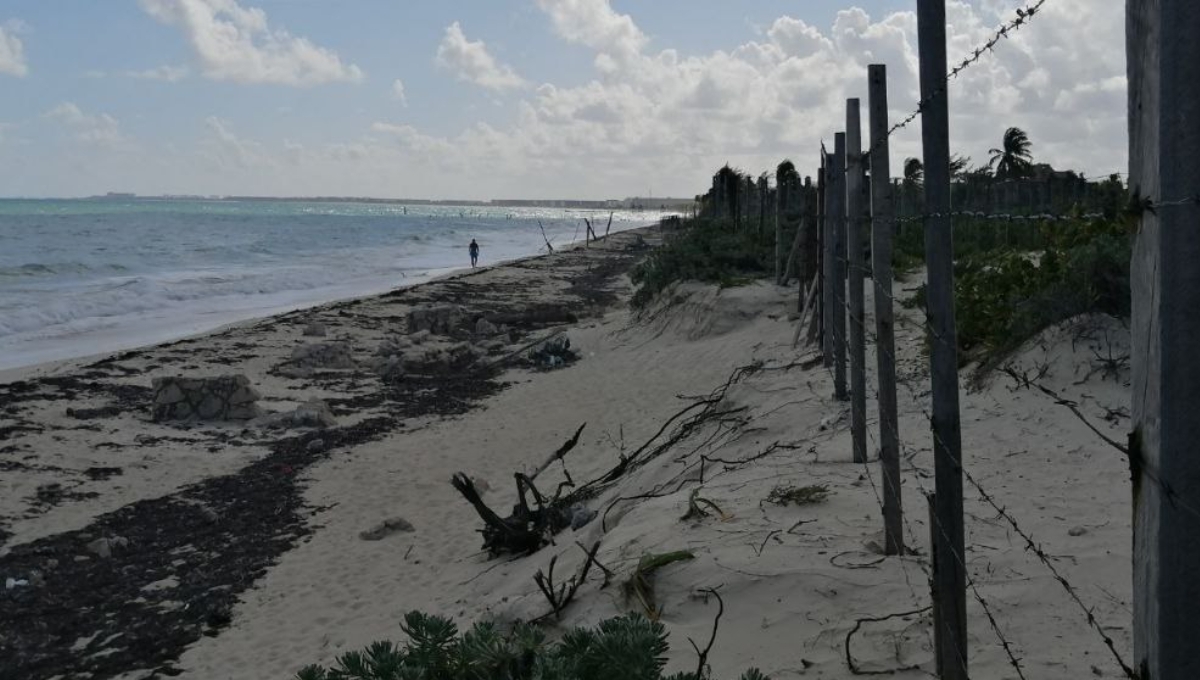 El mar ya se “comió” casi todos los 20 metros de Zona Federal que habían dejado libres los propietarios de los predios