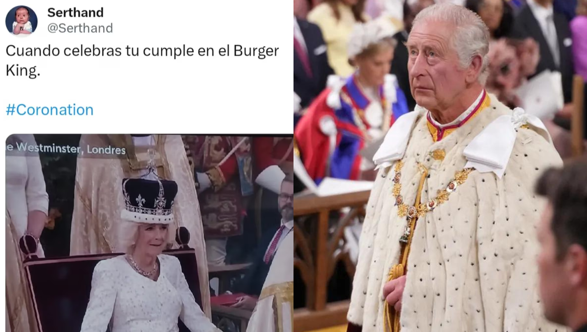 Los memes no perdonaron y aparecieron en la coronación del Rey Carlos III: FOTOS