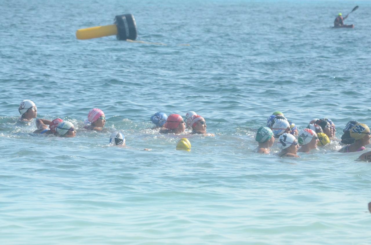 Este sábado se realizó el Campeonato Nacional de Aguas Abiertas Cancún 2023