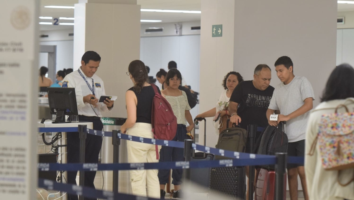 Aeropuerto de Mérida: Registran 9 vuelos con retrasos de hasta dos horas y media este domingo