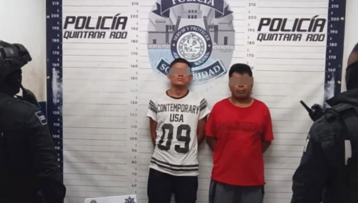 Hombres evaden puesto de inspección; fueron detenidos con 30 dosis de droga en Playa del Carmen