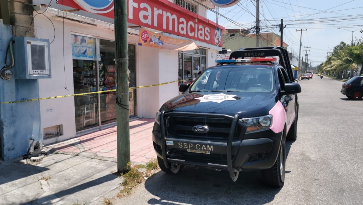 Asaltan farmacia con arma blanca en Ciudad del Carmen; se llevan producto y dinero en efectivo