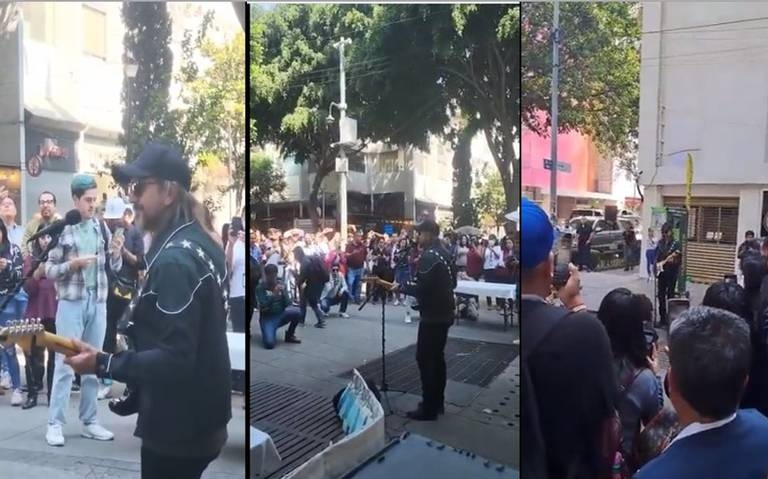 Juanes sorprendió con concierto en calles de Zona Rosa en CDMX: VIDEOS