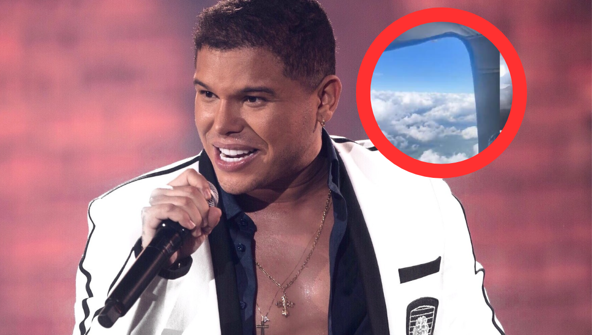 Músicos de famoso cantante brasileño viven momentos de pánico durante vuelo de avión: VIDEO