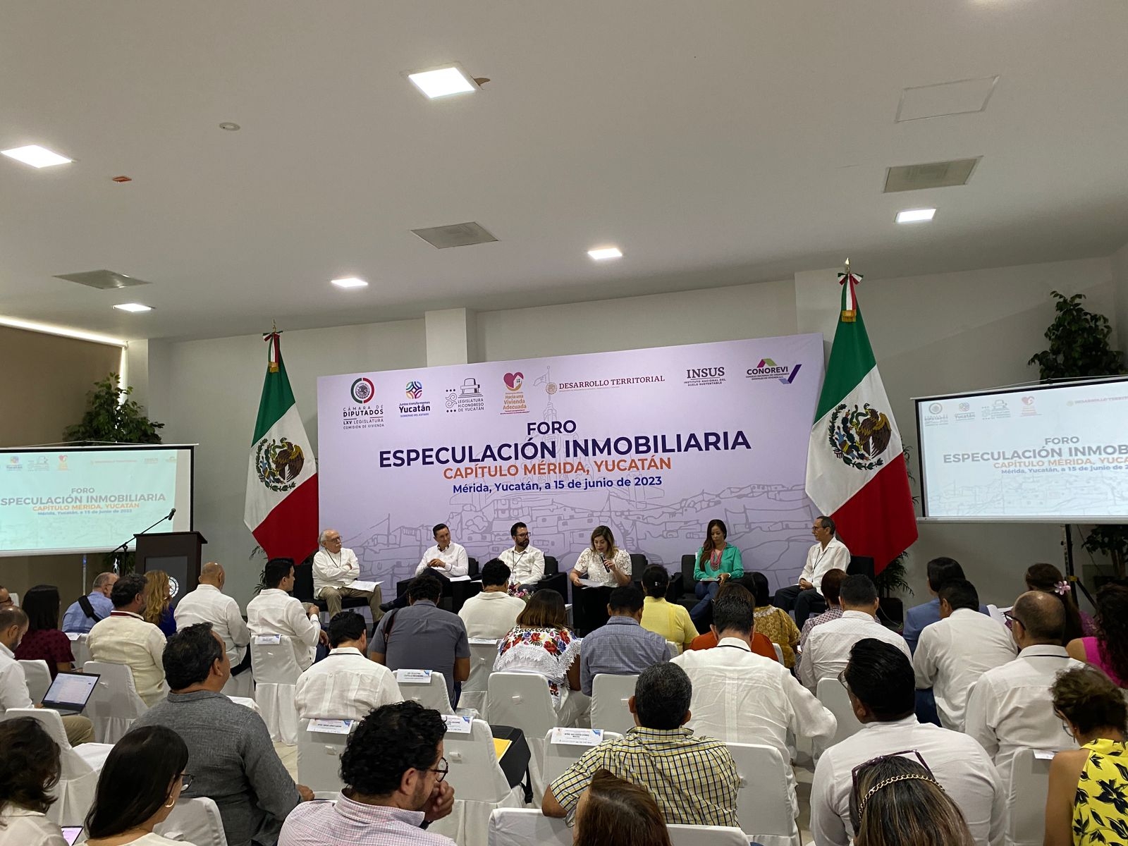 Cámara de Diputados realiza el Foro Especulación Inmobiliaria en Yucatán