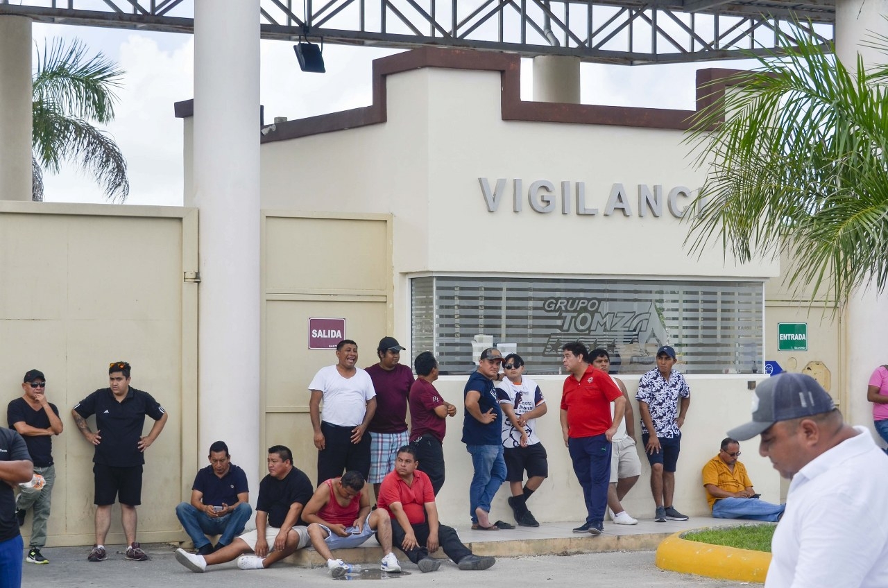 Empleados de Gas Tomza se agarran a golpes en Cancún