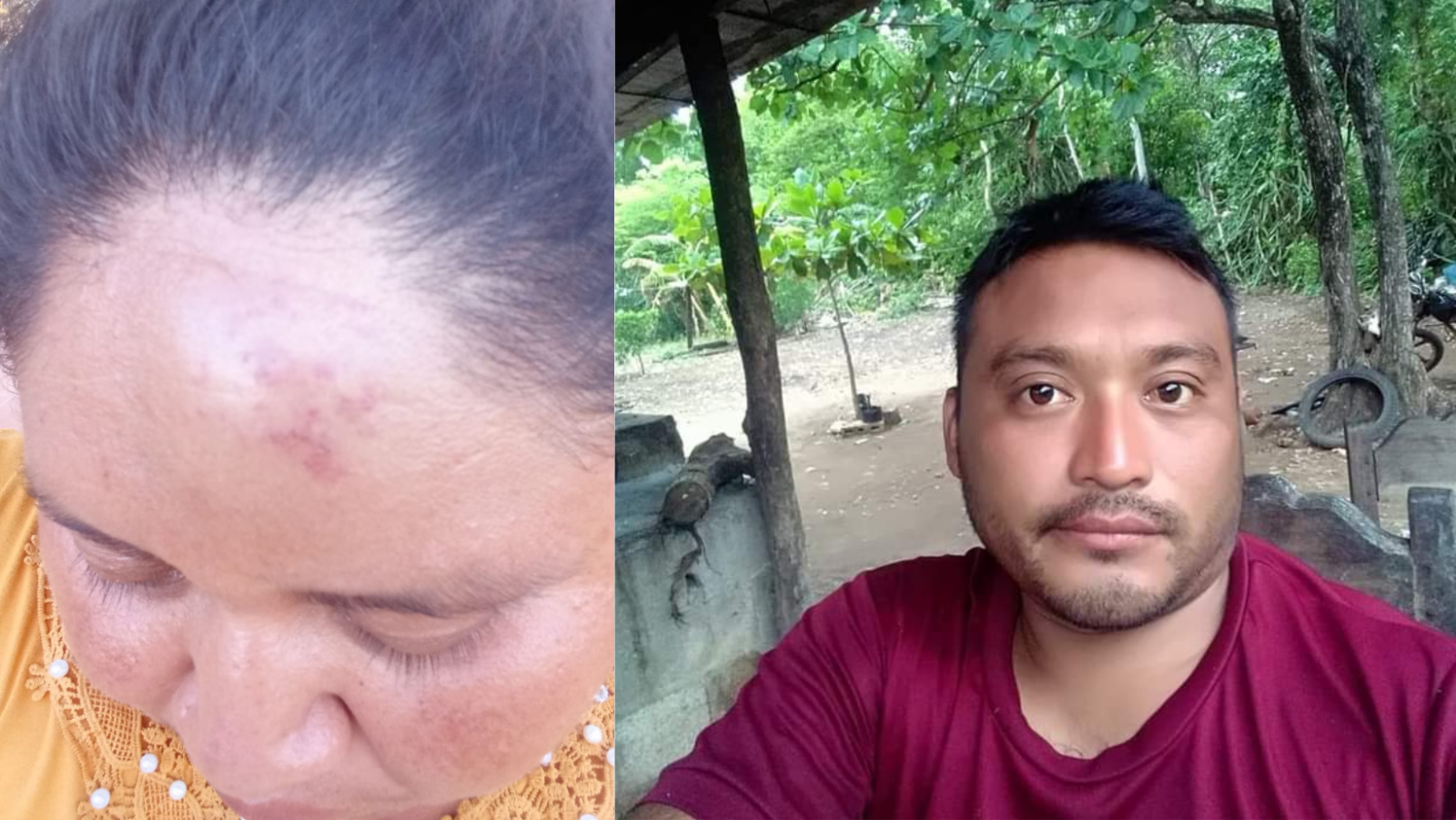 Mujer es golpeada por tres sujetos en Hopelchén