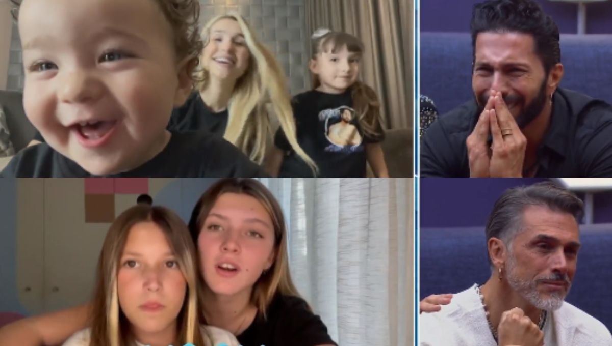 Hasta las lágrimas, así fue el emotivo Día del Padre para Sergio Mayer, Nicola y Poncho de Nigris: VIDEO
