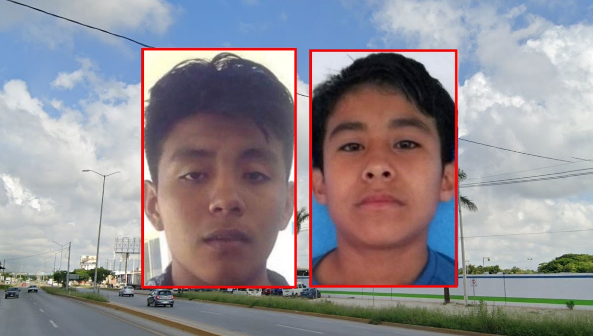 Carlos Israel Rodríguez Herrera y Víctor Roberto Bojórquez Pat fueron vistos en la carretera Mérida-Cancún a la altura de Kanasín