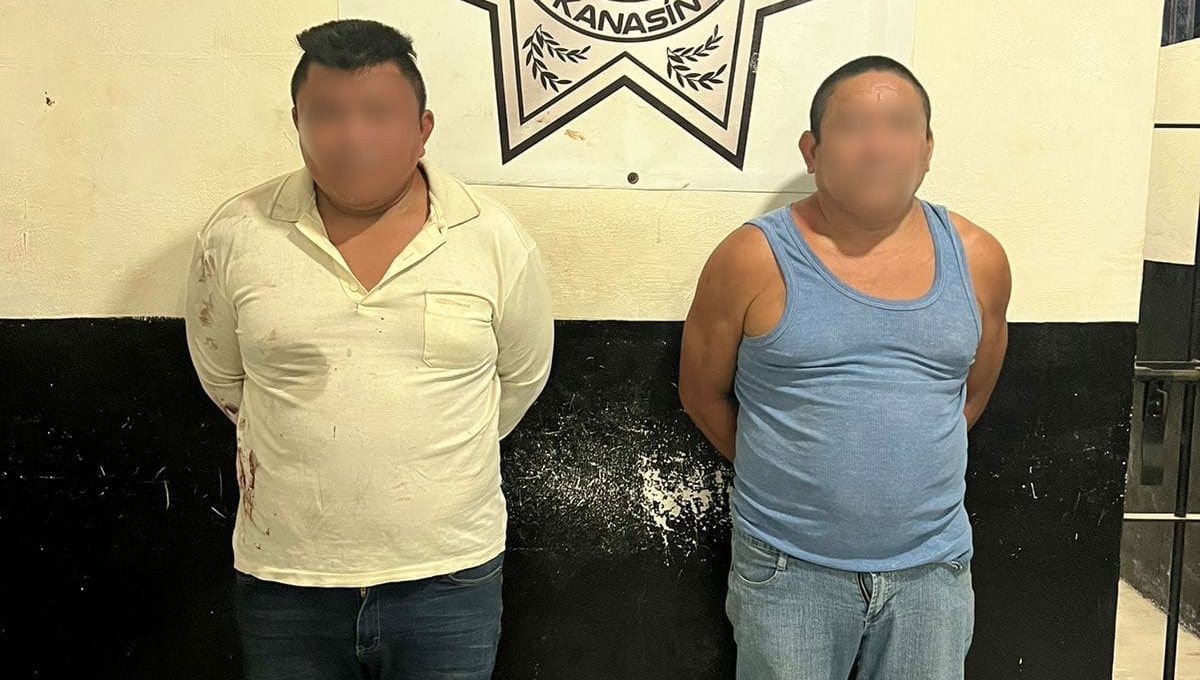 Detienen a padre e hijo por robar casi 7 mp de un expendio de cerveza en Kanasín