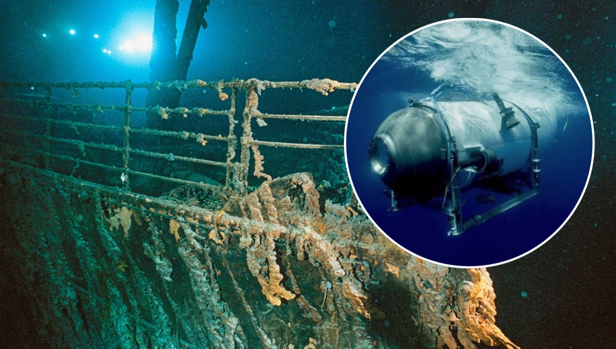 Desaparece submarino que llevaba a turistas a ver los restos del Titanic