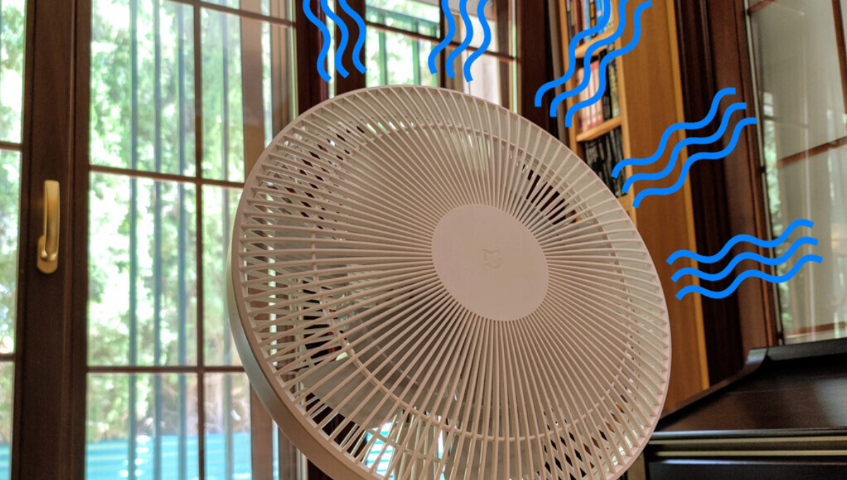El ventilador ayuda mucho para la ola de calor que hay en Yucatán
