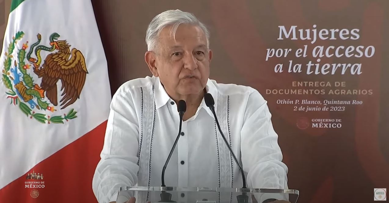 El presidente Andrés Manuel López Obrador presentó el Plan de Salud IMSS Bienestar en Chetumal, Quintana Roo