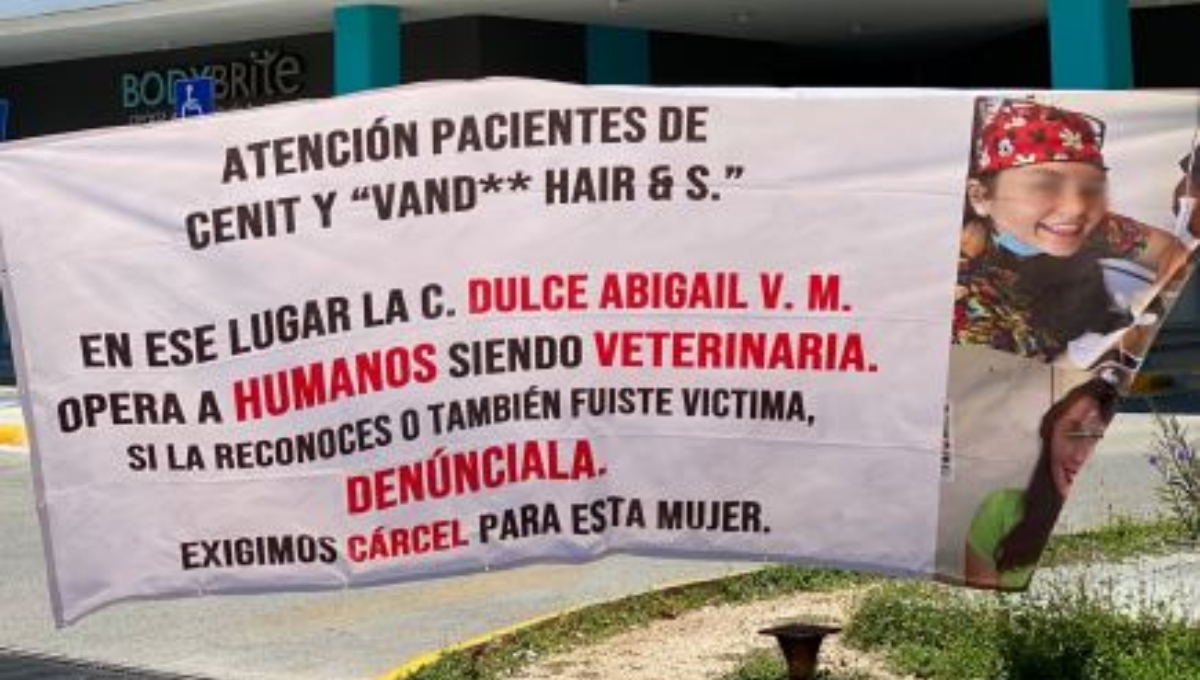 Denuncian a veterinaria que opera en un hospital para personas en Mérida