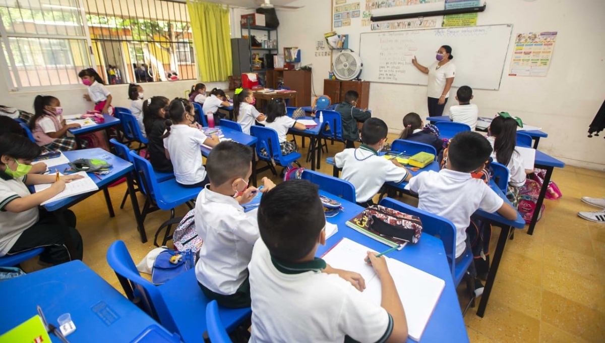 Escuelas de Mérida modifican horarios para no afectar a alumnos con la ola de calor