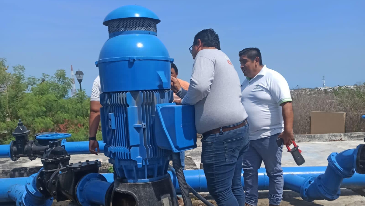 Con una inversión de 6 mdp para sustituir bombas, Campeche tendría agua con normalidad