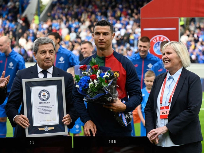 Cristiano Ronaldo suma otro récord, llega a 200 partidos con la Selección de Portugal