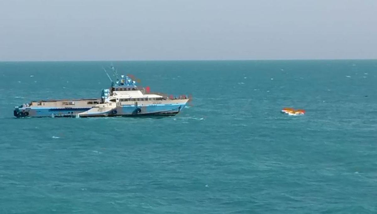 El cuerpo de un tripulante habría sido hallado en el mar