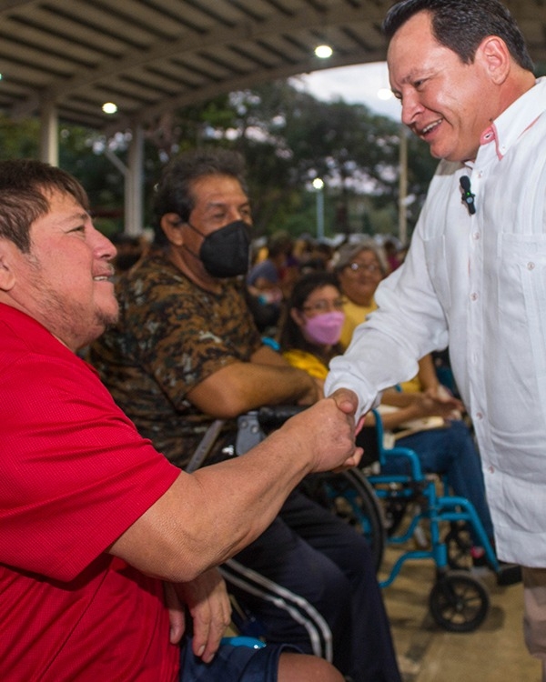 Joaquín Díaz Mena invita al registro de personas con discapacidad para la Pensión del Bienestar