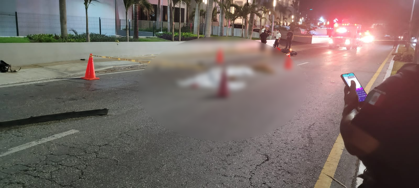 Trágico accidente termina con la vida de dos personas en la Zona Hotelera de Cancún