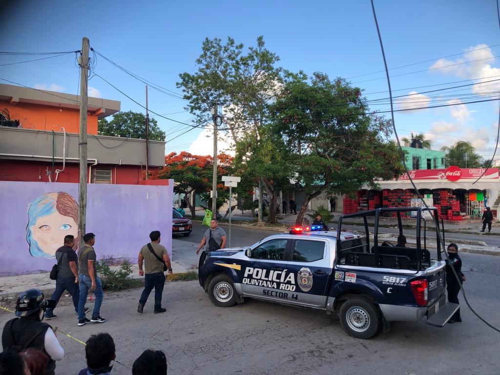 Matan a balazos a guardia de seguridad en Cancún