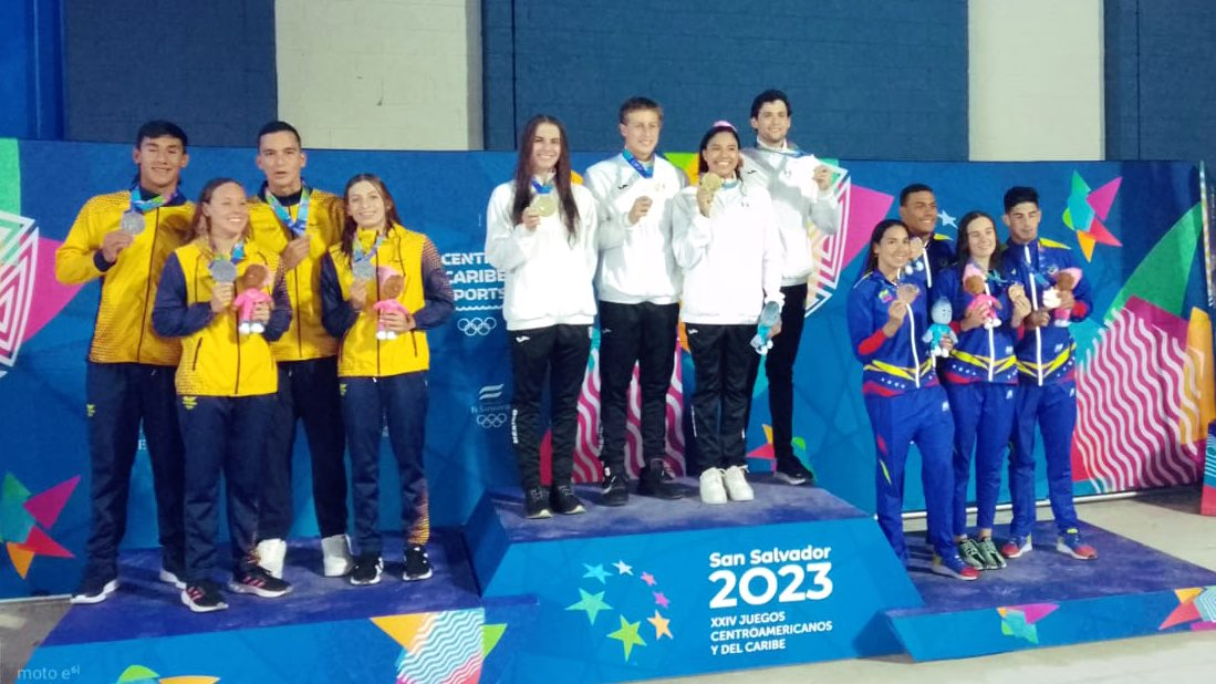 México se lleva la medalla de oro en la prueba de 50 metros libre de los JCC