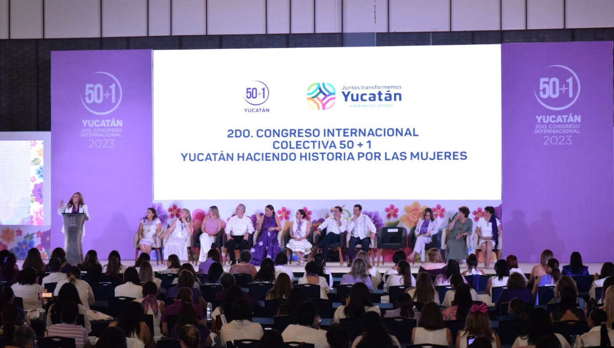 Mauricio Vila inauguró el congreso “Yucatán haciendo historia por las mujeres” en Mérida