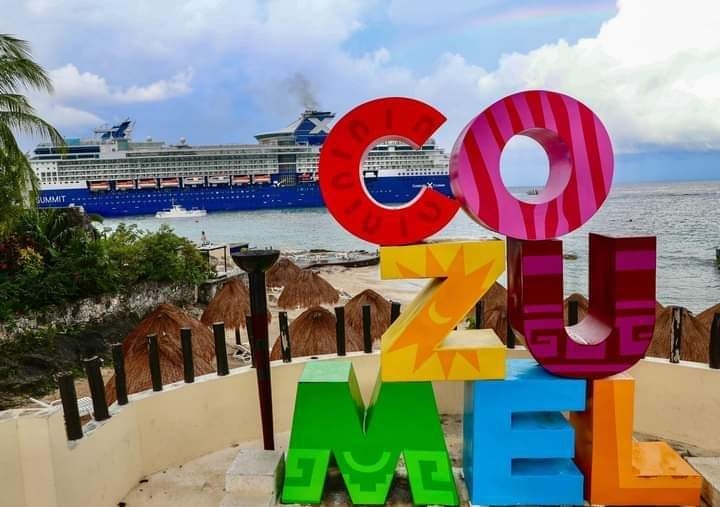 En Cozumel, se espera el arribo de 20 cruceros del 5 al 11 de junio