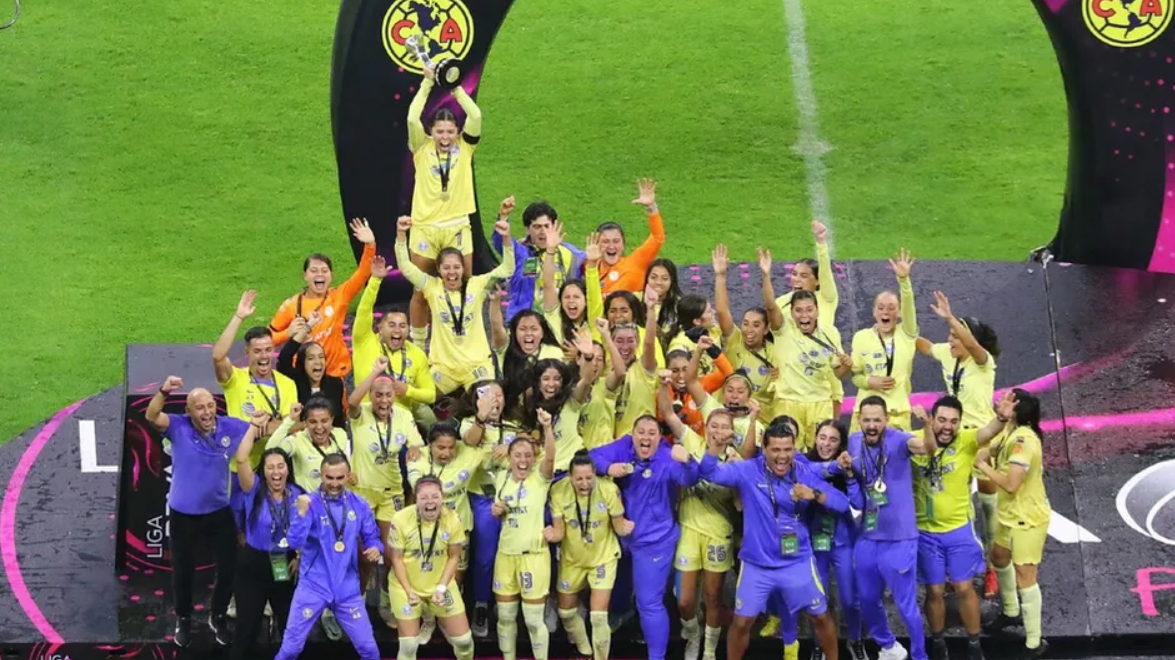 América, campeón de la Liga MX Femenil y conquista su segundo título al golear al Pachuca
