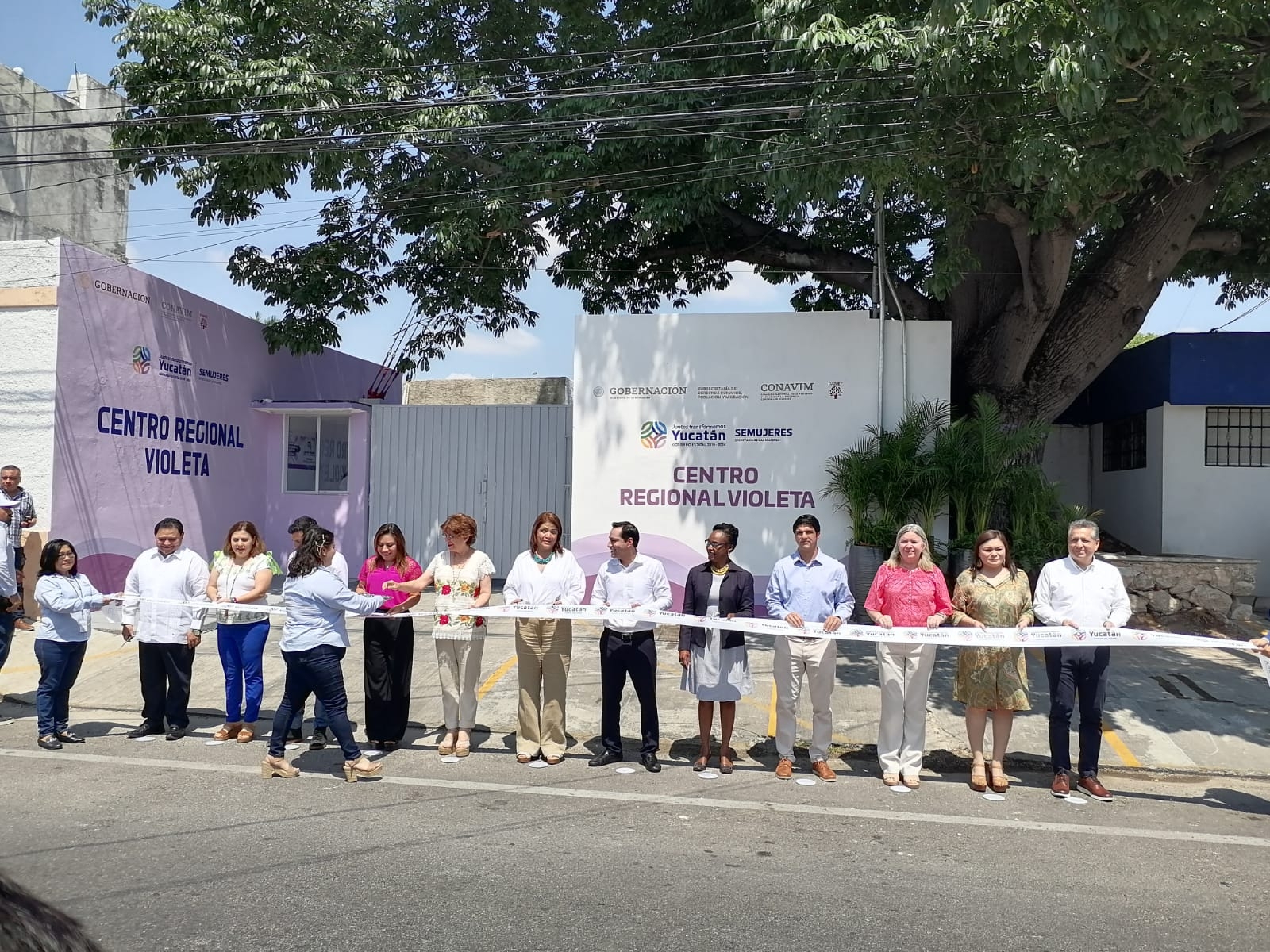 Mauricio Vila inaugura el nuevo Centro Regional Violeta en Mérida: EN VIVO
