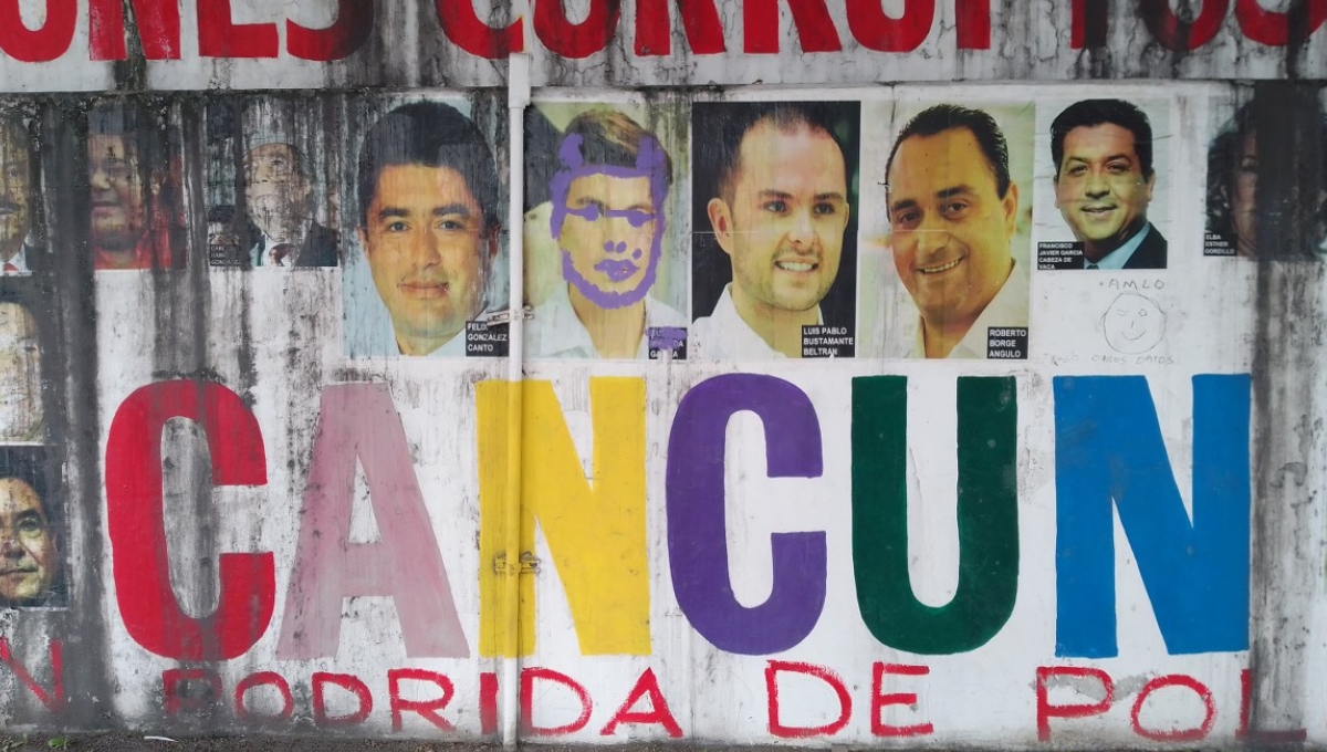 'Muro de la vergüenza" en Cancún, a punto de quedar en el olvido