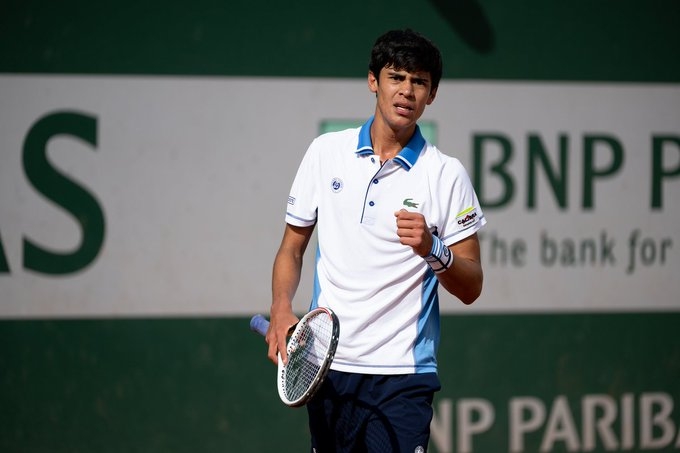Rodrigo Pacheco es el tenista número uno del mundo en la categoría juvenil