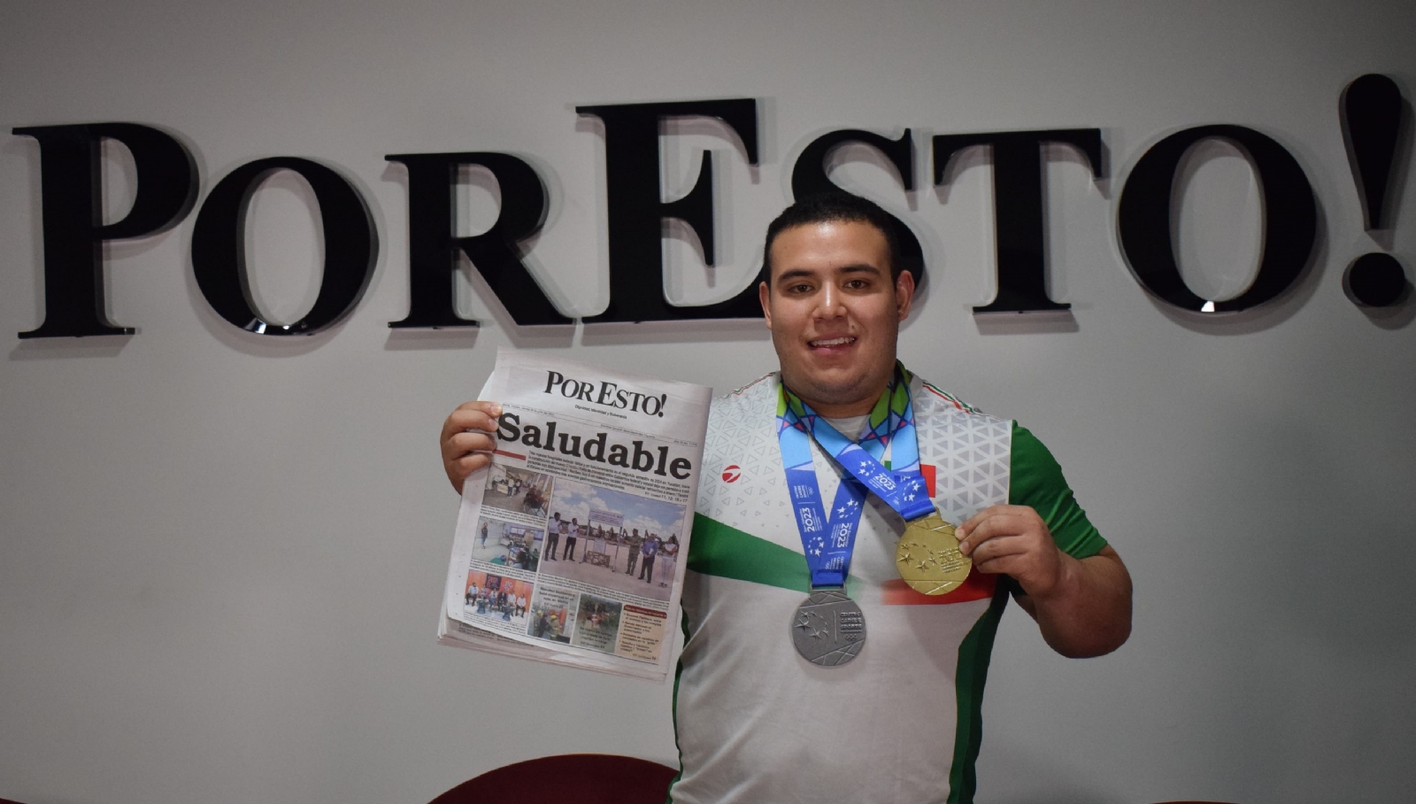 Josué Medina Andueza platica en exclusiva luego de sus preseas en los Juegos Centroamericanos