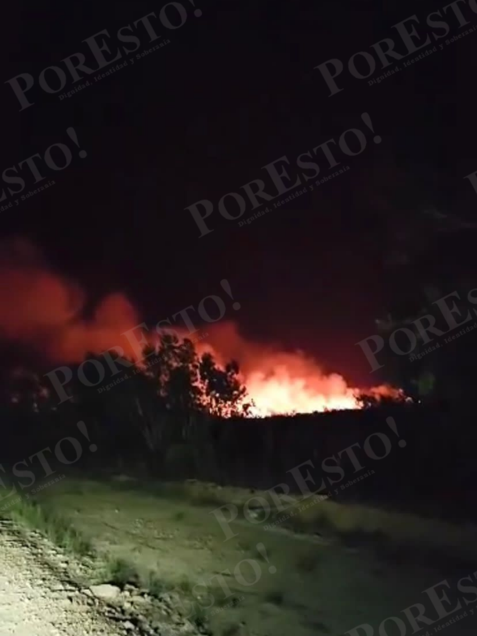 Registran incendio en la Sabana, Chetumal