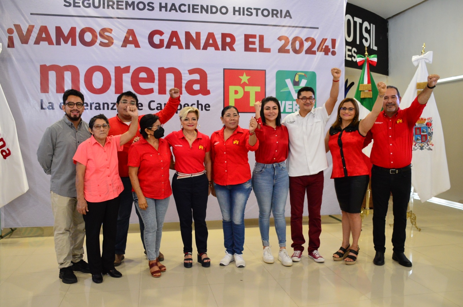PT Campeche respalda alianza de Morena con el Partido Verde para las elecciones de 2024