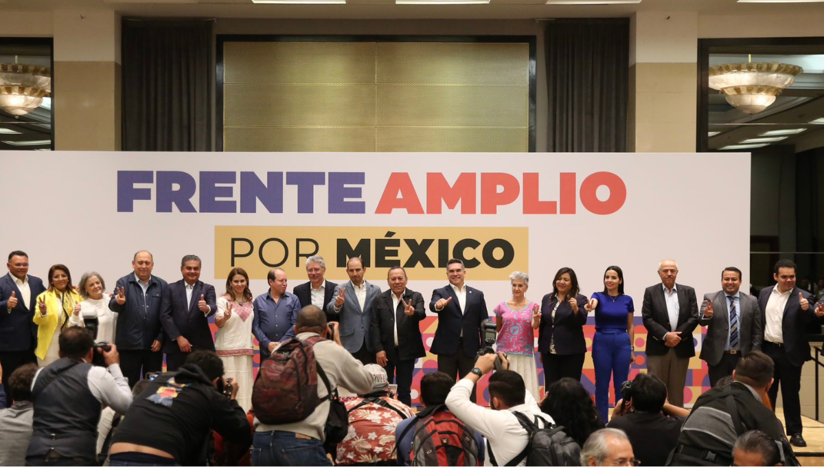 Reportan falla en la plataforma del Frente Amplio Por México para recolectar firmas