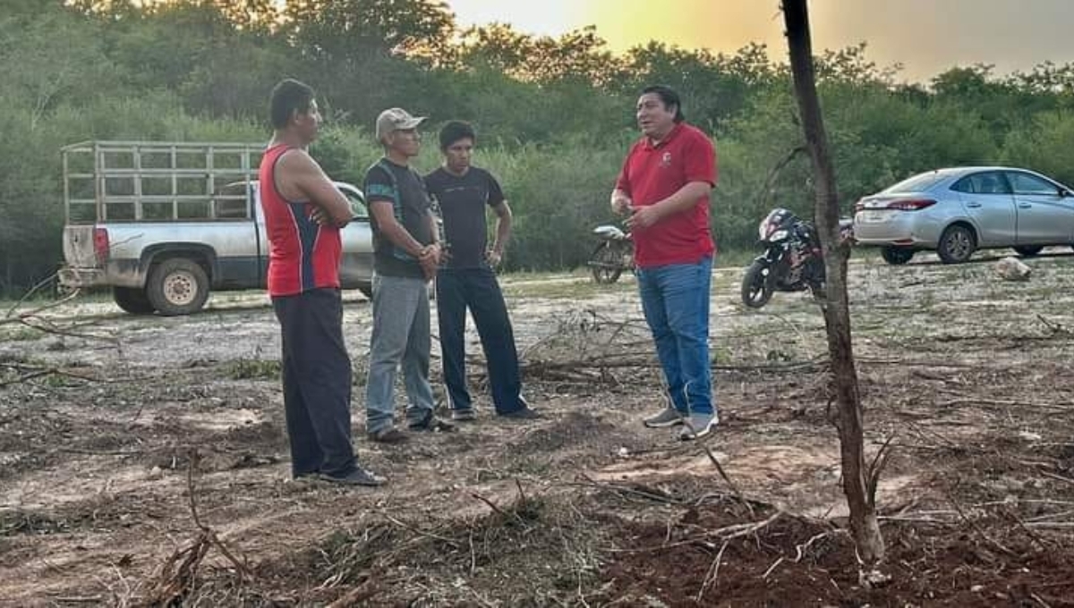 Vecinos de Hopelchén piden una cancha de futbol; llevan años sin ser atendidos