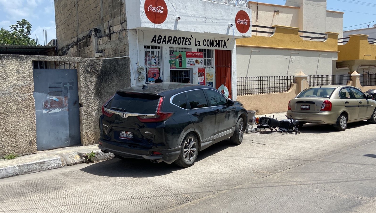 Conductor dormita en el volante y provoca carambola en Campeche