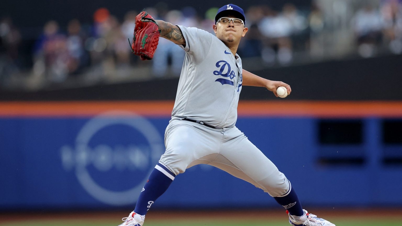 Julio Urías conquista su séptimo triunfo de la temporada con los Dodgers de Los Ángeles