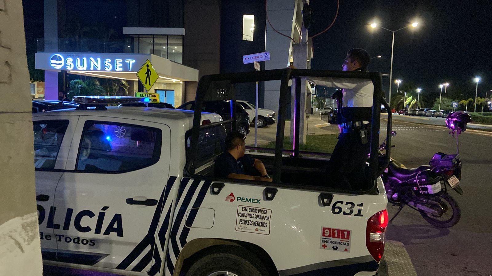 Salvan a ebrio de ser golpeado tras provocar un choque en Campeche
