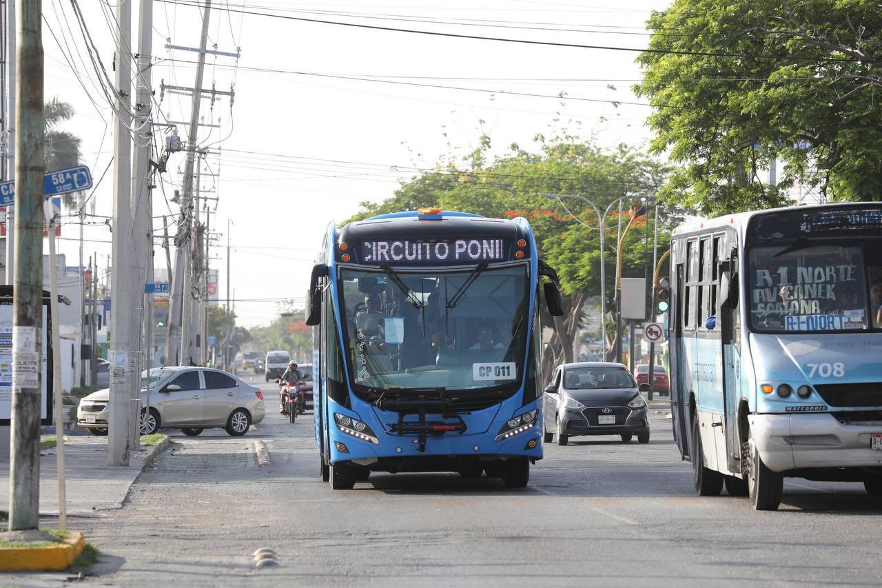 Va y Ven en Mérida: Ruta Circuito Poniente, Plazas y Universidades comienza operaciones con viajes gratis